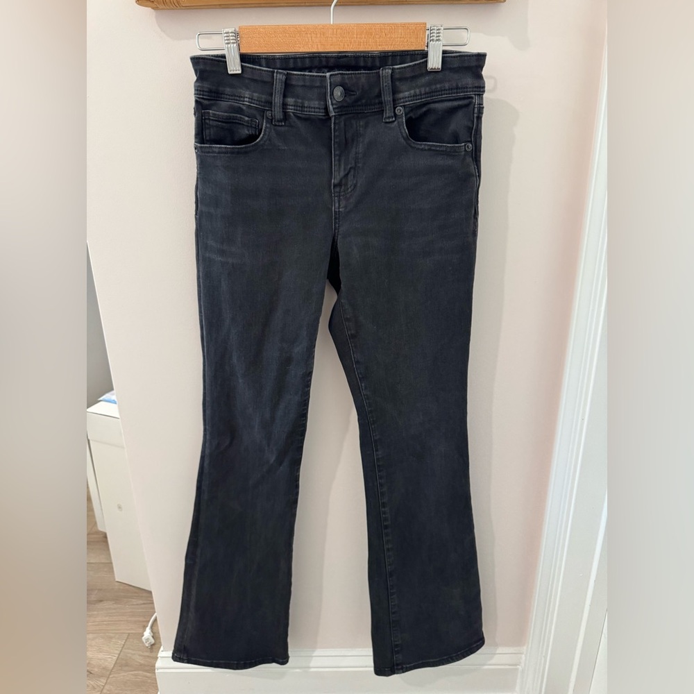 American Eagle Black Kickboot Jeans